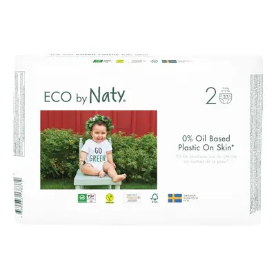 Eco by Naty Mini 3–6 kg (33 db), öko pelenka