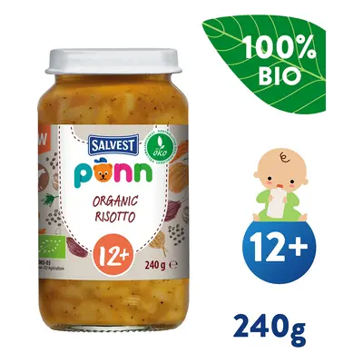 SALVEST Põnn BIO Rizottó marhahússal (240 g