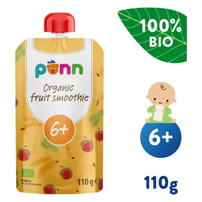 SALVEST Põnn BIO Gyümölcsös smoothie ananásszal (110 g)