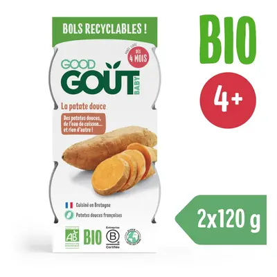 Good Gout BIO Édesburgonya püré (2x120 g)