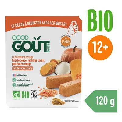 Good Gout BIO BLW Vörös lencse és sütőtök rudacskák (120 g)