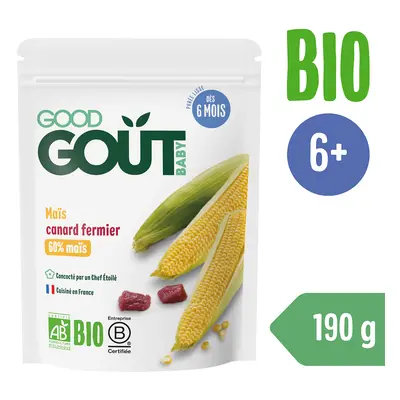 Good Gout BIO Kukorica kacsahússal (190 g)