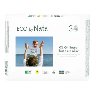 Eco by Naty Midi 4–9 kg (30 db), öko pelenka