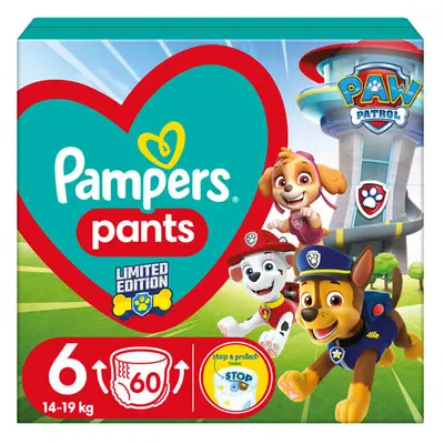 Pampers Carry Pack Paw Patrol Bugyi pelenka 6 mér. (60 db)