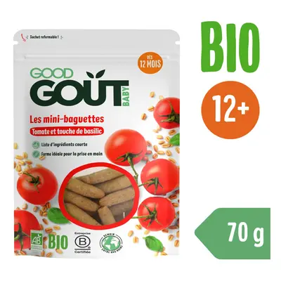 Good Gout BIO Mini bagettek paradicsommal (70 g)