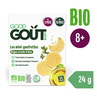 Good Gout BIO Amerikai palacsinta oregánóval és olívaolajjal (24 g)