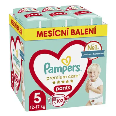 Pampers Premium Care Bugyi pelenka havi csomag 5 mér. (102 db)