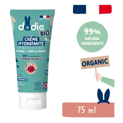 Dodie Organic Hidratáló krém gyermekeknek 3 az 1-ben (75 ml)