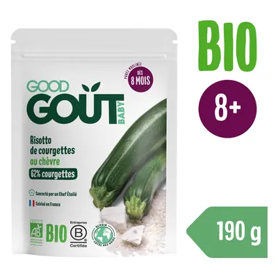 Good Gout BIO Cukkinis rizottó kecskesajttal (190 g)