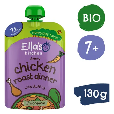 Ella's Kitchen BIO Sült csirke töltelékkel (130 g)