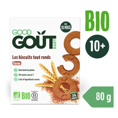 Good Gout BIO Kakaós karikák (80 g)