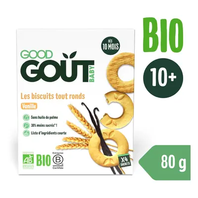 Good Gout BIO Vaníliás karikák (80 g)