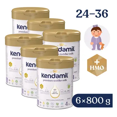 6x Kendamil Premium 4 HMO+ (800 g)