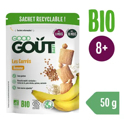 Good Gout BIO Banános párnácskák (50 g)