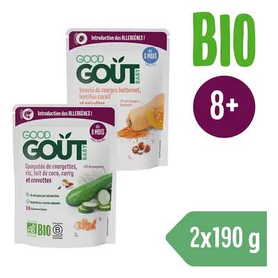 Good Gout BIO Tasakok új ízek (2× 190 g)