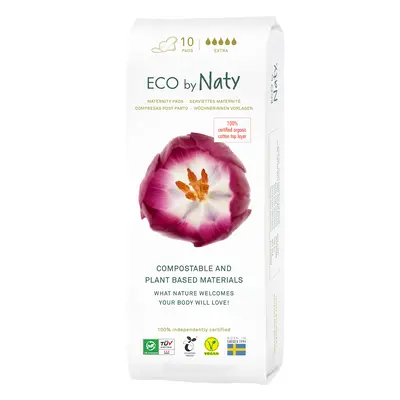 Eco by Naty Női szülés utáni kismama betétek ÖKO (10 db)