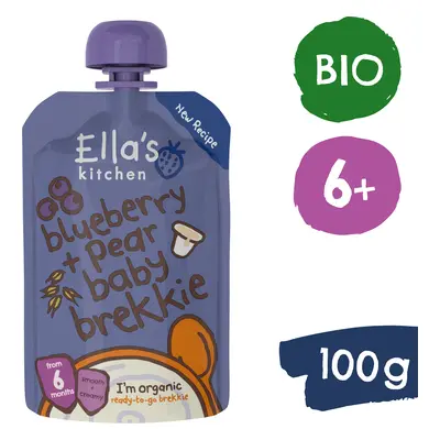 Ella's Kitchen BIO Áfonya és körte reggeli (100 g)