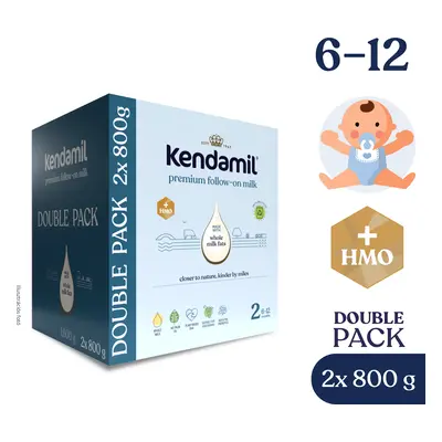 2x Kendamil Premium 2 HMO+ (800 g)