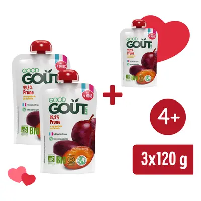 2+1 INGYEN: Good Gout BIO Szilva (120 g)