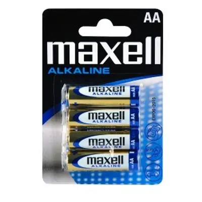 Maxell AA alkáli elem 4db