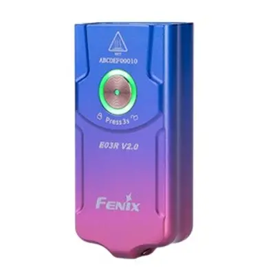 Fenix E03R V2.0 GE tölthető elemlámpa - nebula