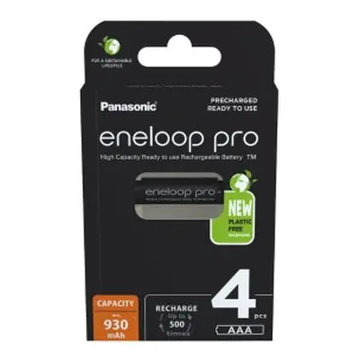 Panasonic Eneloop Pro AAA NiMH 4 db