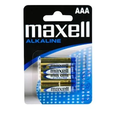 Maxell AAA alkáli elem 4db