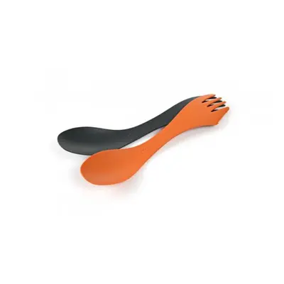 Light My Fire Spork medium BIO 2-pack - narancssárga és fekete