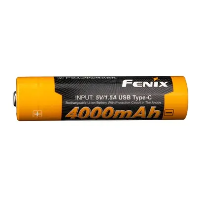 Fenix 18650 4000 mAh USB-C tölthető akkumulátor (Li-Ion)