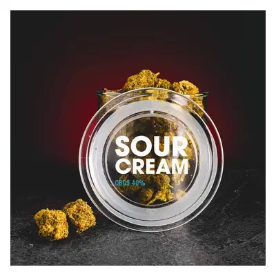 CBG9 Virágok Sour Cream 40% 1g