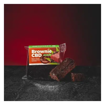 CBD Brownie 40 mg gluténmentes