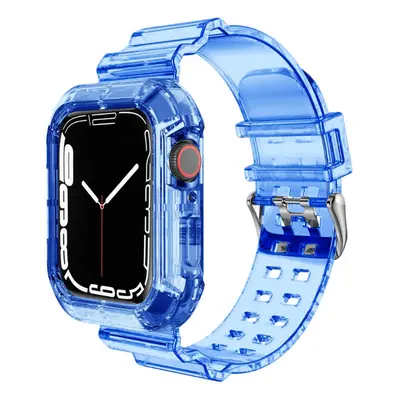 Átlátszó Szilikon Apple Watch Szíj és Tok