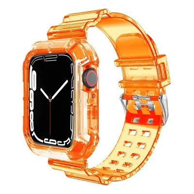 Átlátszó Szilikon Apple Watch Szíj és Tok