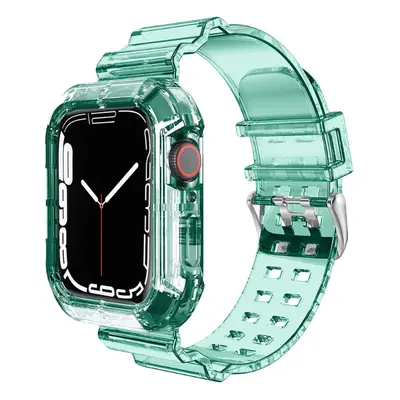 Átlátszó Szilikon Apple Watch Szíj és Tok