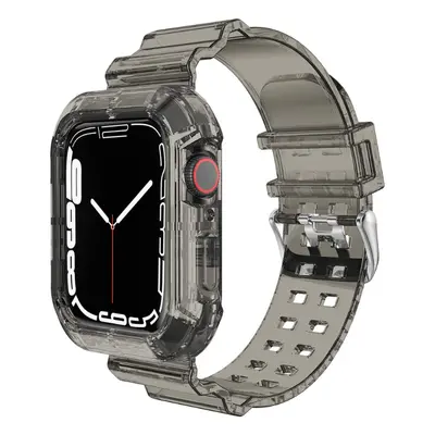 Átlátszó Szilikon Apple Watch Szíj és Tok