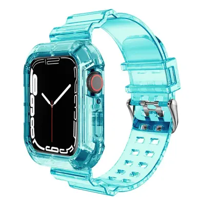 Átlátszó Szilikon Apple Watch Szíj és Tok