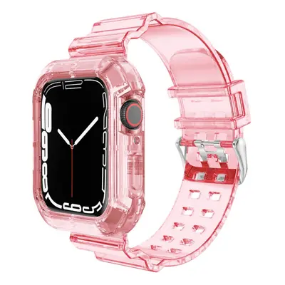 Átlátszó Szilikon Apple Watch Szíj és Tok