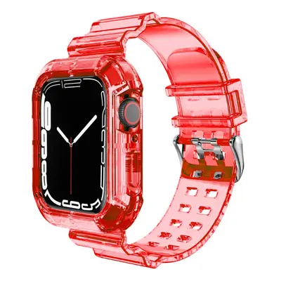 Átlátszó Szilikon Apple Watch Szíj és Tok