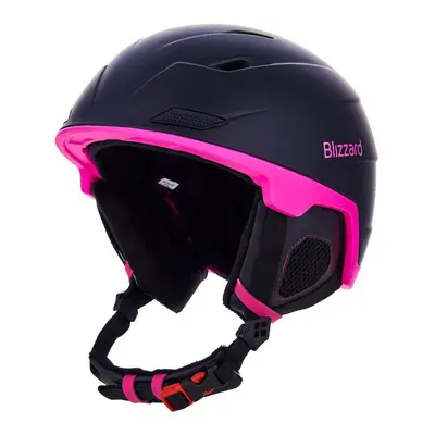 Női sísisak BLIZZARD W2W Double ski helmet, black matt magenta