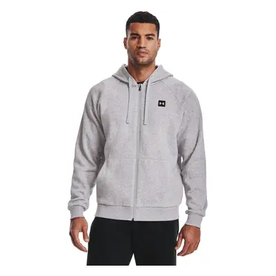 Férfi edzőpulóver cipzárral UNDER ARMOUR UA Rival Fleece FZ Hoodie-GRY-1357111-011