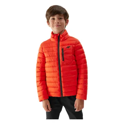 Fiú kabát 4F JUNIOR DOWN JACKET-JAW23TDJAM220-70S-ORANGE