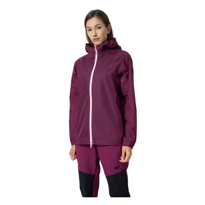 Női túrakabát 4F JACKET F025-53S-DARK PINK