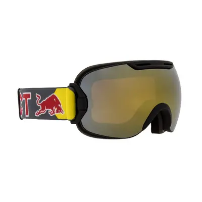 Síszemüveg RED BULL SPECT SLOPE-001, matt black frame grey headband, lens gold snow