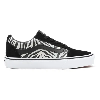 Női járócipő VANS WM Ward MTLC ZBR black white