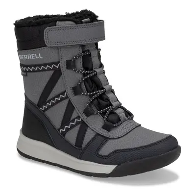 Gyermek téli magas csizma MERRELL Snow Crush 2.0 WTPF black grey