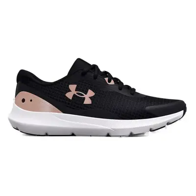 Női sportcipő (edzés) UNDER ARMOUR UA W Surge 3 black white metallic rose gold