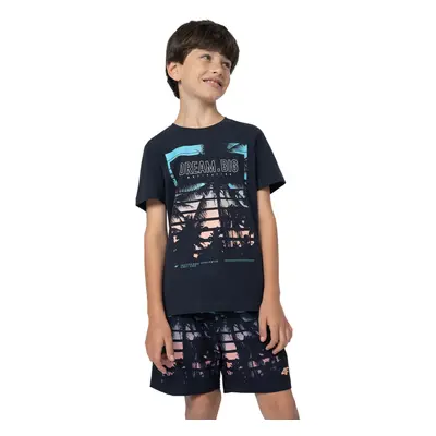 Fiú rövid ujjú póló 4F JUNIOR TSHIRT M289-31S-NAVY