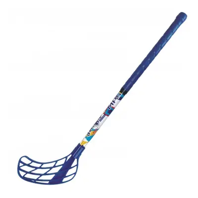 Gyermek floorball hokiütő MPS JUNGLE MINI Navy White