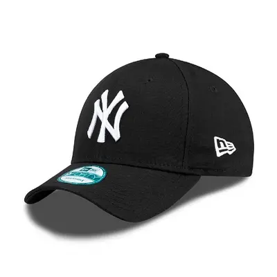 Kalap sapka NEW ERA 940 MBL BASIC NY Yankees Black White NOS