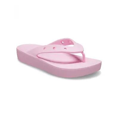 Női papucs (strandcipő) CROCS Classic Platform Flip W flamingo